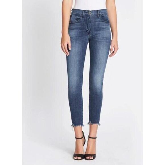 3x1 Sally High-Rise Skinny Jeans, Medium Wash, Size 26 - Picture 1 of 6